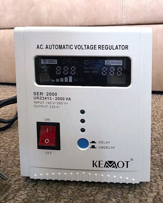 Автоматичний стабілізатор напруги KEMOT SER-2000 2000 ВА