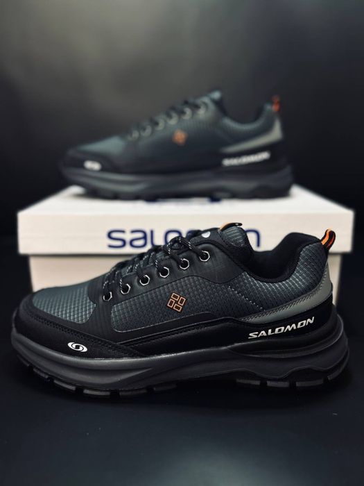 Мужские кожаные кроссовки Salomon для города, Саламон. Соломон SaLAMon