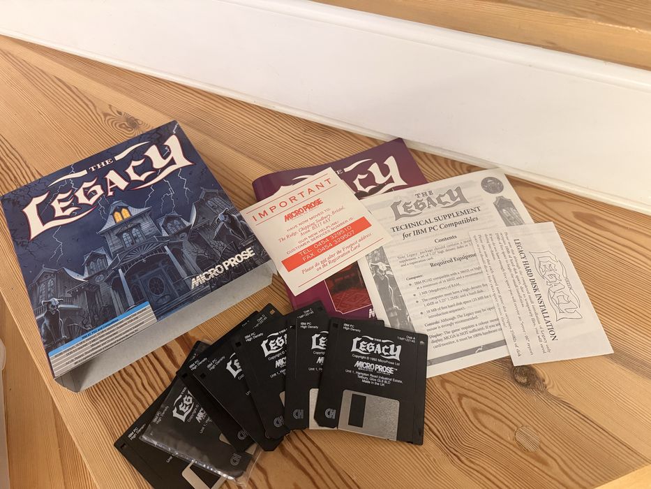 Gra PC Legacy Microprose PC BIG BOX retro klasyk