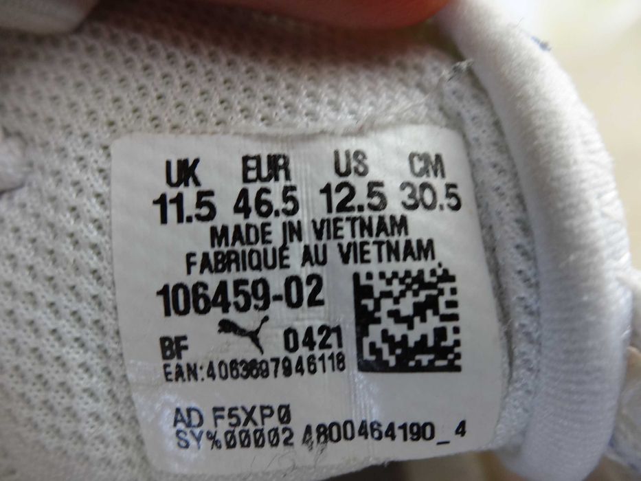 Buty PUMA ACCELERATE TURBO NITRO roz 46,5 Piłka Ręczna Halówki