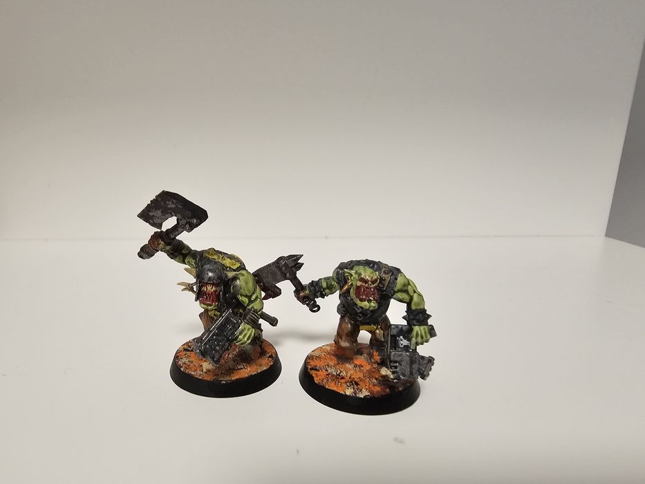 Ork Boyz Warhamer 40k (całkowicie pomalowani)