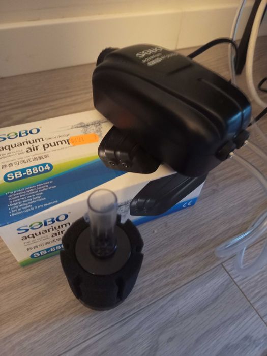 Bombas de Ar para Aquario - Sobo SB8804 + Sobo SB608