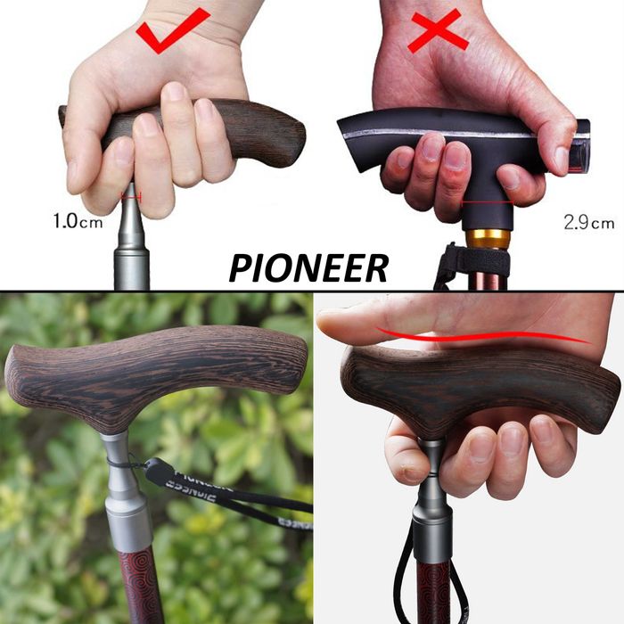 Легка та міцна!!! Складна опірна палиця для ходьби | Трость Pioneer