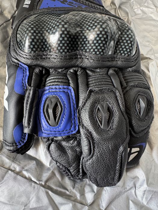 Luvas moto Ixon RS6 Air II azul e preto tamanho XL