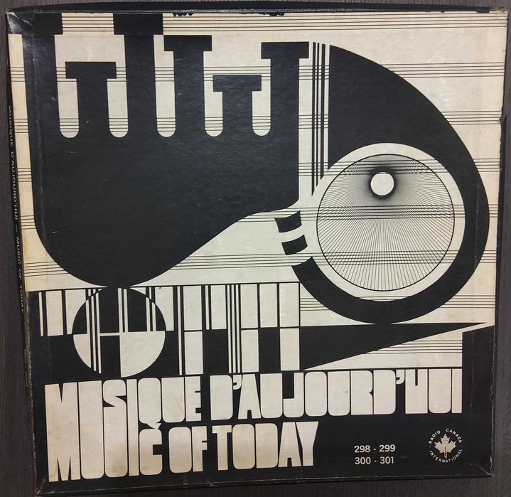Vinil Caixa de 4xLp - Musique D'Aujourd'Hui - Music Of Today