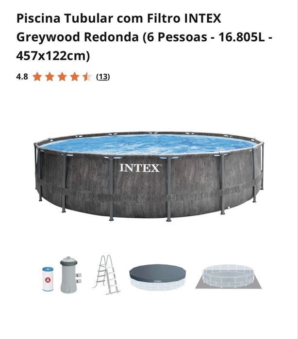 Piscina Intex nova