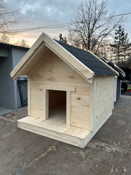 Buda dla psa ocieplana