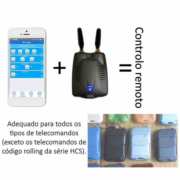 Amplificador de Sinal * RF 433MHz * eWeLink * Controlo Remoto