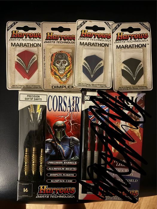 Setas dardos profissionais HARROWS DARTS