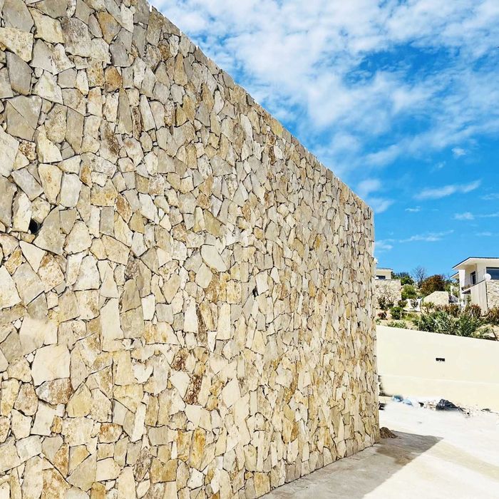 Revestimento Pedra Amarela/Bege BND