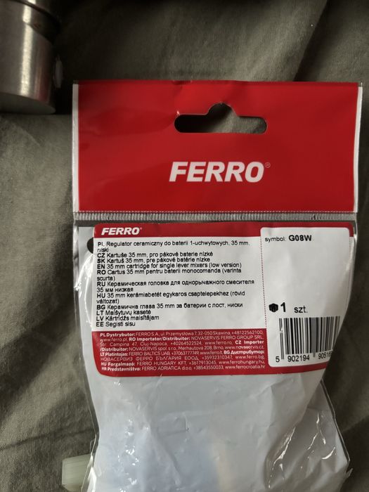 Bateria kuchenna – uszkodzona wylewka + gratis nowa głowica ceramiczna