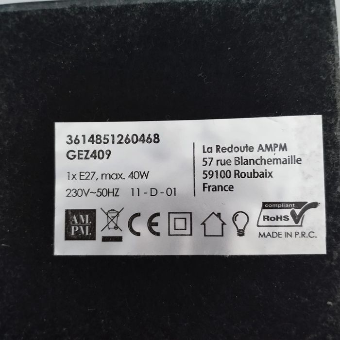 2 Candeeiros de mesa