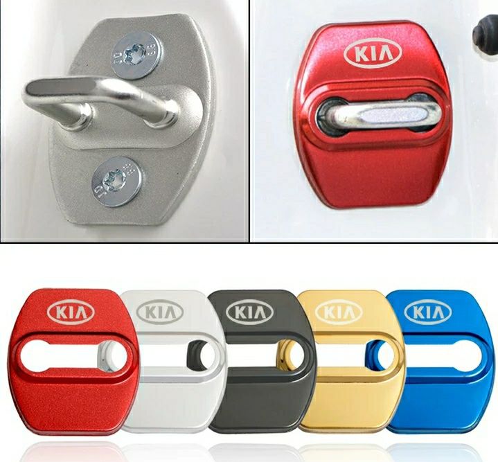 Защита на защелку, скобу, фиксатора замка дверей KIA