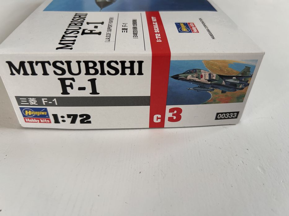 Samolot Mitsubishi F-1 model do sklejenia Hasegawa 00333