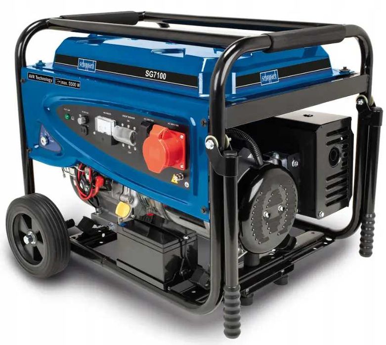 Бензиновий генератор з електростартером Scheppach SG7100 5.5 кВт 25 л