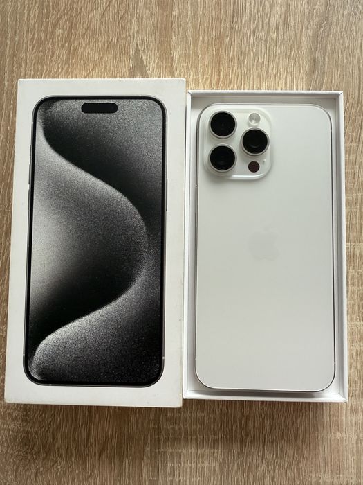 Продам iPhone 15 Pro Max 256Gb White Titanium