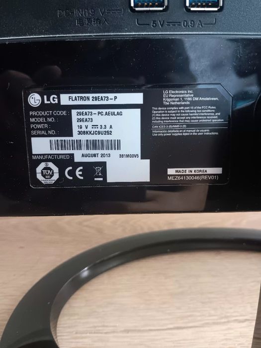 Monitor 29'  LG Flatron 29EA73 P