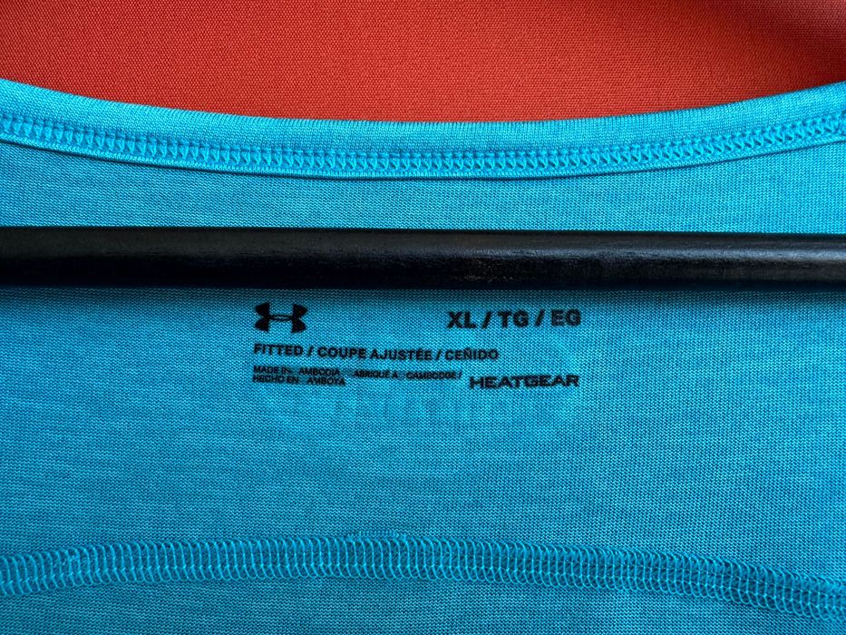 UNDER ARMOUR чоловіча спортивна майка футболка безрукавка розмір XL
