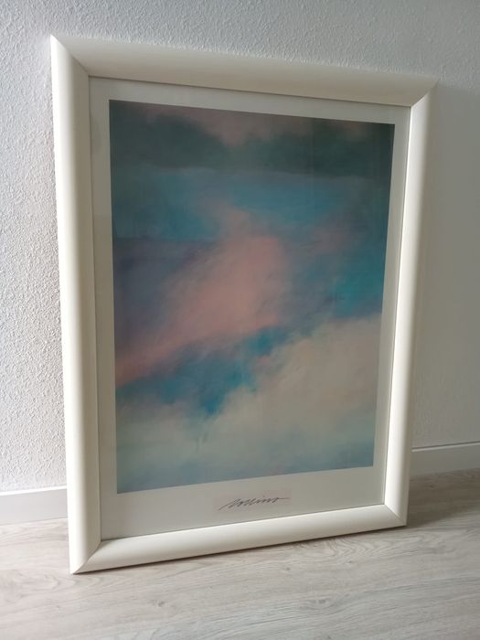 Quadro decorativo nuvens