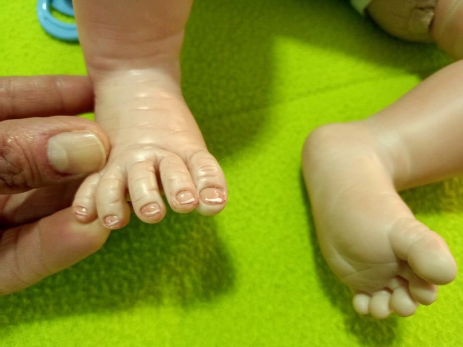 Boneca reborn menina criança brinquedos coleção bebé