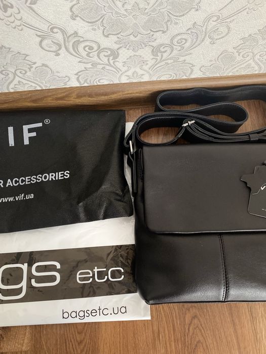 Сумка чоловіча шкіряна VIF
