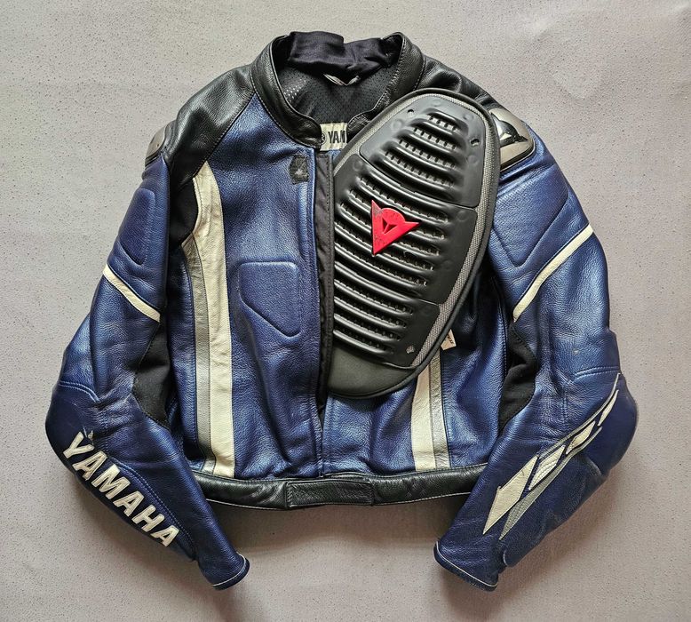 Dainese Yamaha Speedblock R1 kombinezon skórzany niebieski rozm. 52