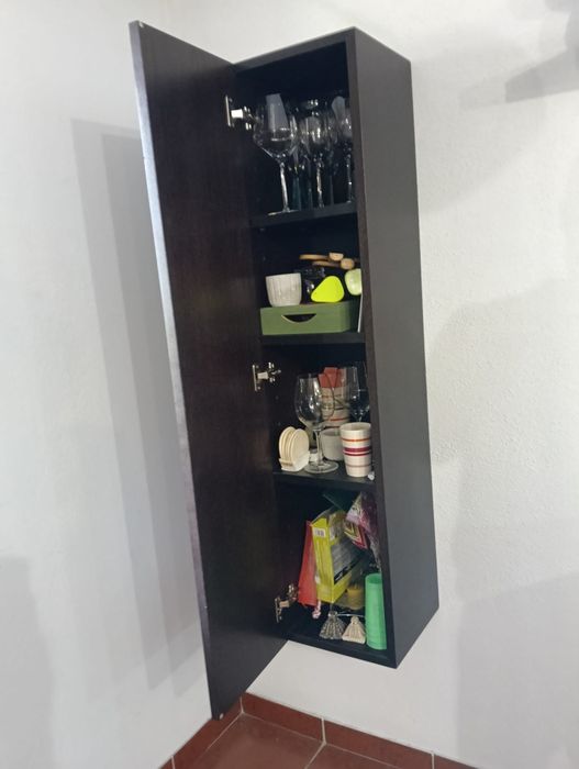 Mobília Sala wengué escuro