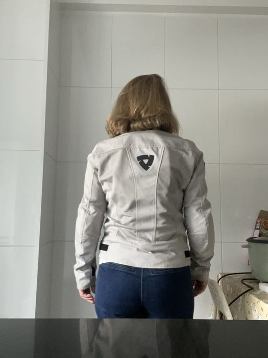 Casaco Motard REV’IT Mulher Tamanho 38 com Proteções (Como Novo)