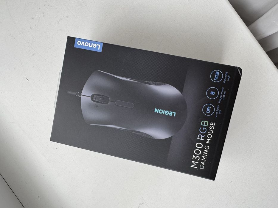Миша Lenovo Legion M300 RGB Gaming Mouse USB Black