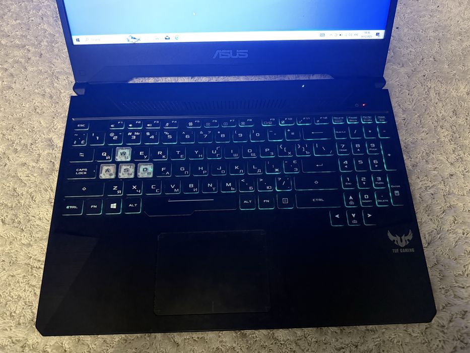 Ноутбук RGB ASUS TUF GAMING ryzen 5