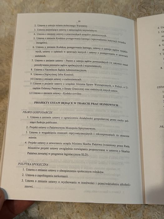 Sojusz Lewicy Demokratycznej Klub Parlamentarny 1996 Informacja SLD