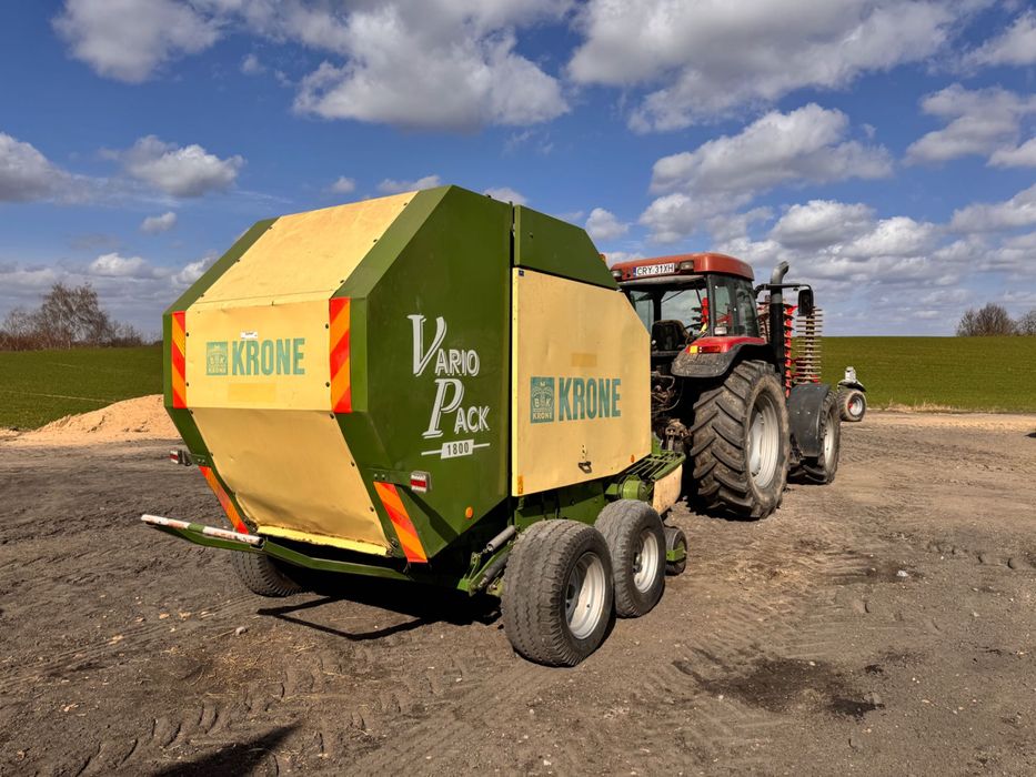 Prasa rolująca Krone Vario pack 1800