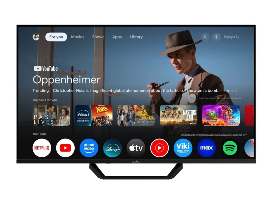 TV SMART TECH 43'' UHD led android