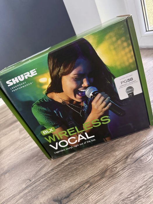 Shure BLX24/PG58 mikrofon bezprzewodowy do ręki