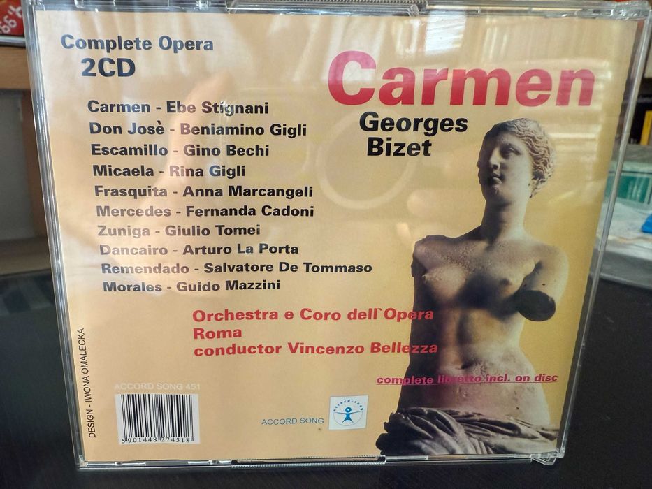 Bizet – Carmen – Gigli, Stignani, Bechi, – Vincenzo Bellezza
