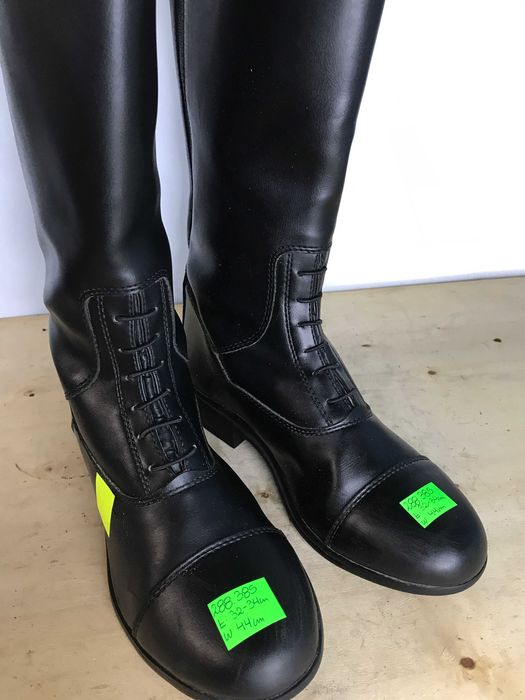 288.38. Oficerki Steeds Tender, roz: 38 Slim, łyd: 32-34cm, wys: 44cm