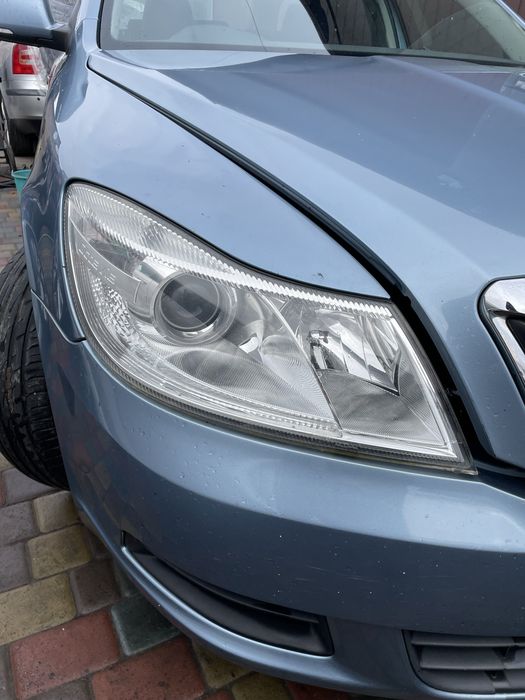 Фара skoda a5 a7 superb 3 led галоген ксенон шкода а5 а7 суперб