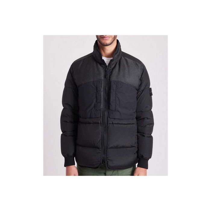 Куртка STONE ISLAND 42840 Nylon Mix Down-TC Jacket Black SI0240-BK