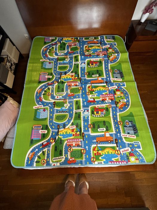 Tapete infantil para brincar