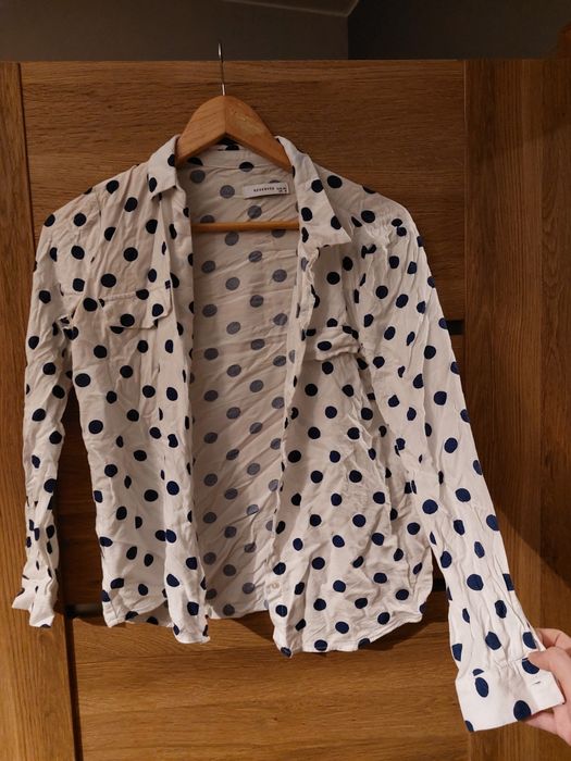 Koszula w grochy 34
