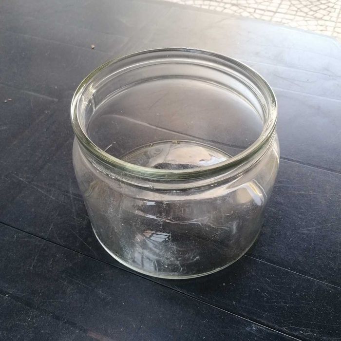 Vasilha larga em vidro