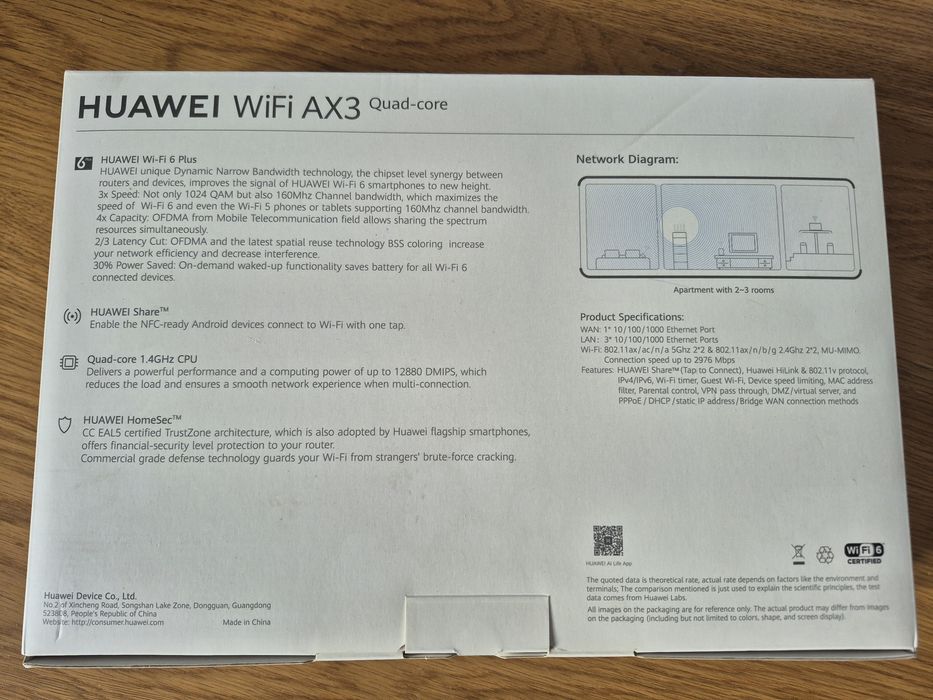 Router Huawei AX3 PRO Quad Core WS7200