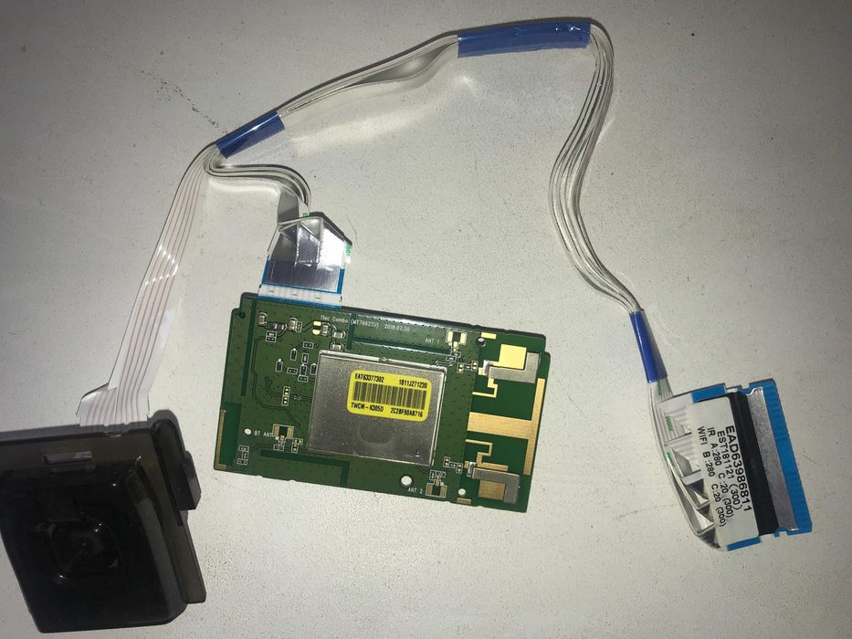 Модуль WI-FI LGSBWAC72 EAT63377302 TWCM-K305D И фотоприемник с кнопкой EBR83592301 для разных смодделей LG