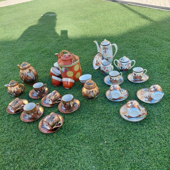 Loiça chinesa serviços de chá