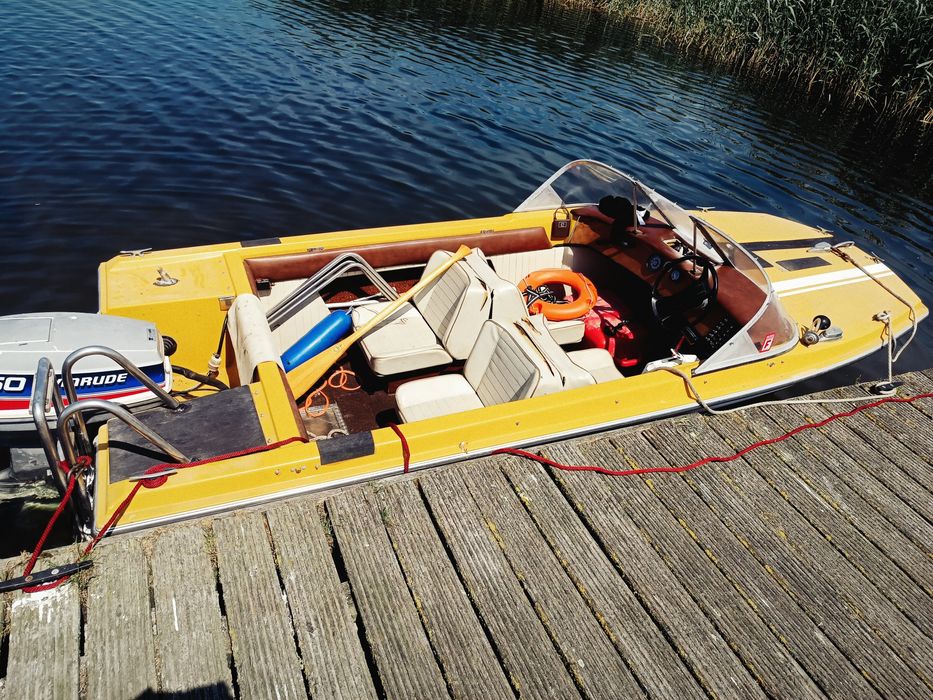 Łódka  motorówka 4mx1.6m 60km