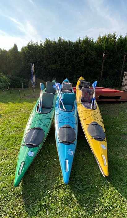Kajak 2 osobowy + dodatki
