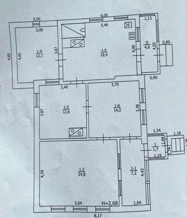 Продам дом с удобствами в Малиновке