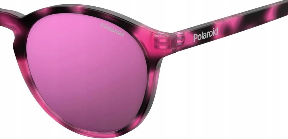 Uniseks PLD 8024/S Okulary Przeciwsłoneczne, Fuchsia/Grey Pink, 47mm
