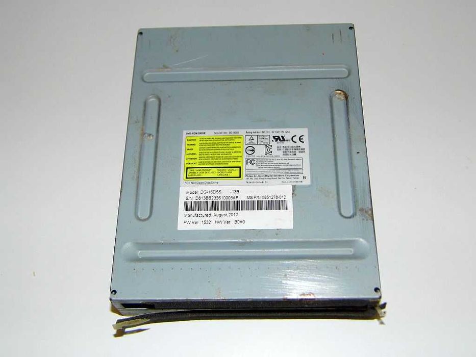 Metalowa obudowa napędu Philips Lite-On do konsoli XBox 360 Slim