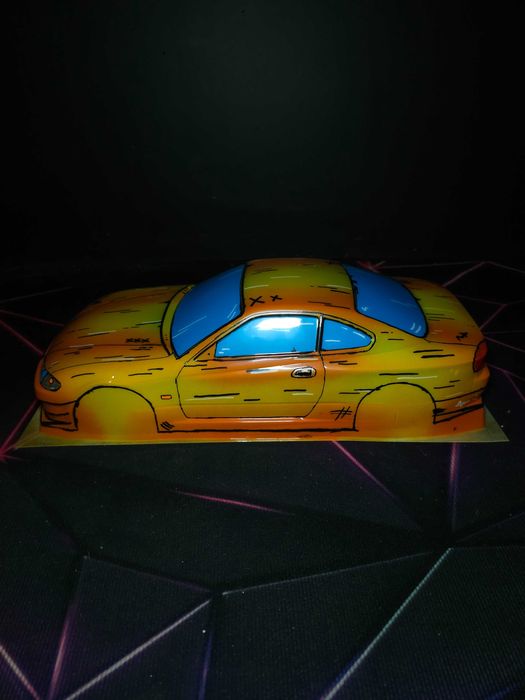 Nissan Silvia S15 Karoseria do modelu drift RC 1/10 Yokomo 255-260mm